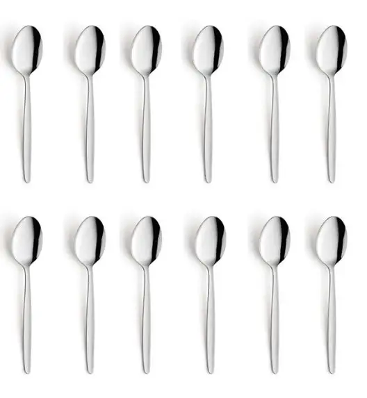 AMEFA Sztućce UE / SCANDINAVE 12x Łyżeczka do herbaty | stal 18/0 sztućce dla gastronomii