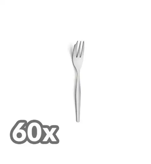 AMEFA Sztućce UE / SCANDINAVE 60x Widelczyk do ciasta | stal 18/0 sztućce dla gastronomii