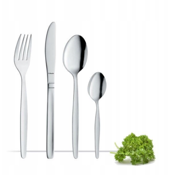 AMEFA Sztućce UE / SCANDINAVE Komplet sztućce 48 el dla 12 os luzem | stal 18/0 sztućce dla gastronomii