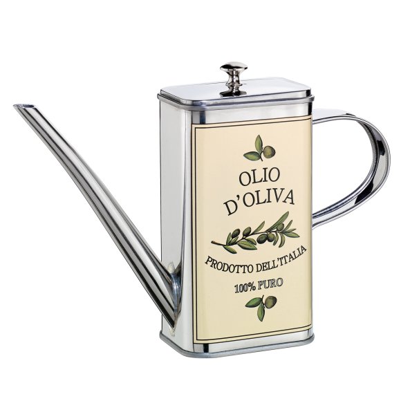 CILIO OLIO-OLIVA Konewka na oliwę 0,5 l / stal nierdzewna / FreeForm 