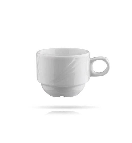 WYPRZEDAŻ! LUBIANA ARCADIA Filiżanka 220 ml bez spodka | porcelana luz