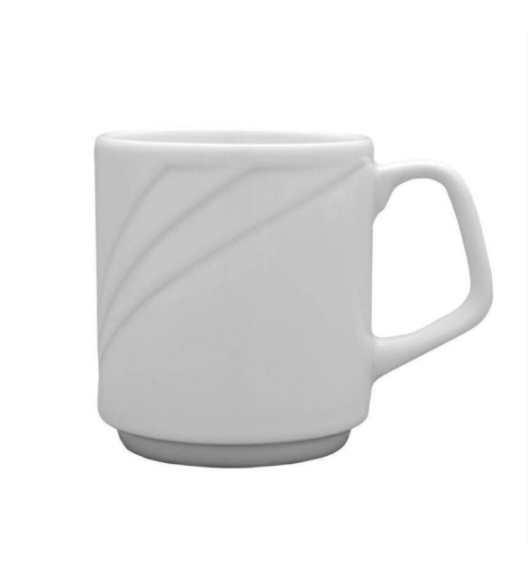 WYPRZEDAŻ! LUBIANA ARCADIA Kubek 300 ml | porcelana luz