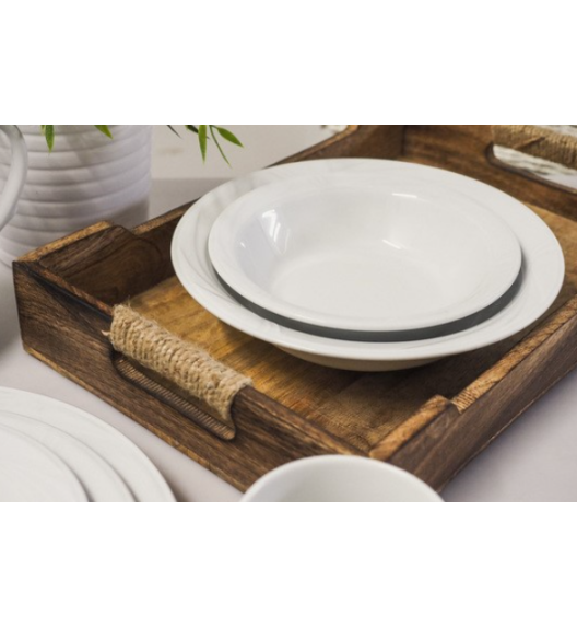 LUBIANA ARCADIA 0528 Talerz płytki 16,5 cm | porcelana luz