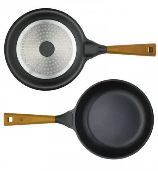 GERLACH NATUR EVO Komplet patelni z powłoką ceramiczną ILAG Non-Stick / 20, 24, 28 cm + Wok 28 cm