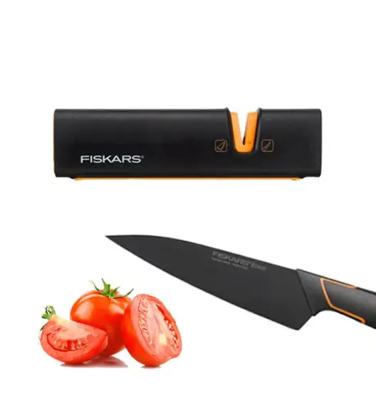 FISKARS EDGE Ostrzałka do noży Roll-Sharp / Rękojeść Softgrip