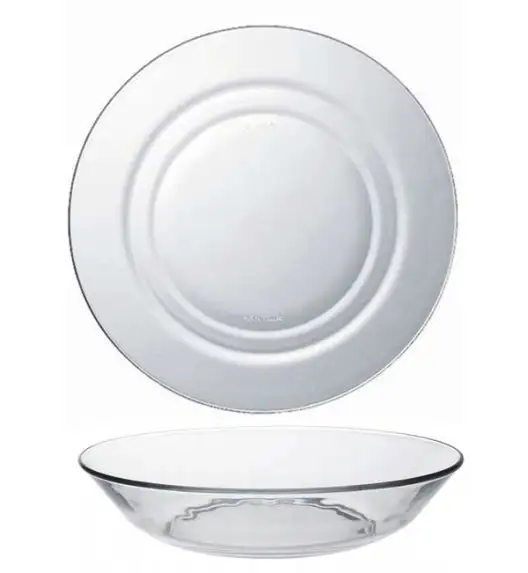DURALEX LYS Talerz głęboki 21 cm transparent / szkło hartowane