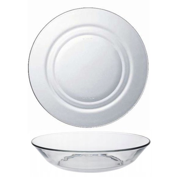 DURALEX LYS Talerz głęboki 21 cm transparent / szkło hartowane