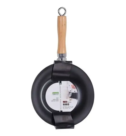 EXCELLENT HOUSEWARE Wok 20 cm / stal węglowa