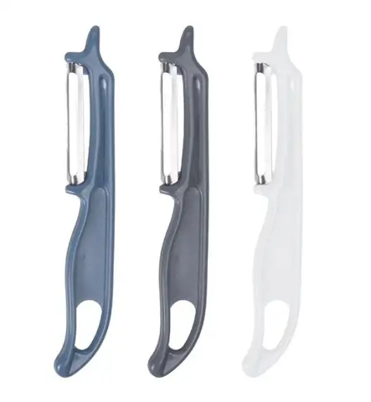 EXCELLENT HOUSEWARE Zestaw 3 skrobaków do warzyw / pionowe