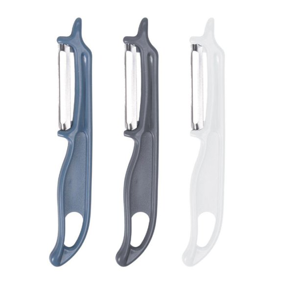 EXCELLENT HOUSEWARE Zestaw 3 skrobaków do warzyw / pionowe