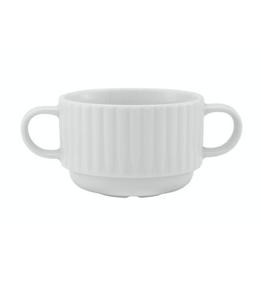 LUBIANA DAISY 6x Bulionówka 300 ml | 6 el dla 6 os | biała porcelana