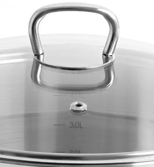 GERLACH BRAVA Komplet Garnki z pokrywkami 8 el + Patelnia naleśnikowa 26 cm Gerlach Harmony + Garnek 7 l + Brytfanna Granitex 32 cm 