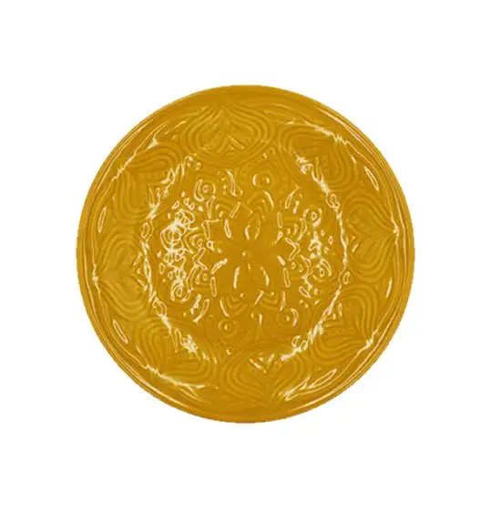 LUBIANA ORIENTAL | KY ŻÓŁTY | Talerz obiadowy 25 cm | porcelana luz 