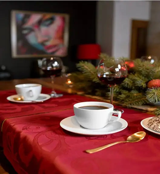 CHODZIEŻ CITY C001 BIAŁY Serwis kawowy 12 el / 6 osób / porcelana