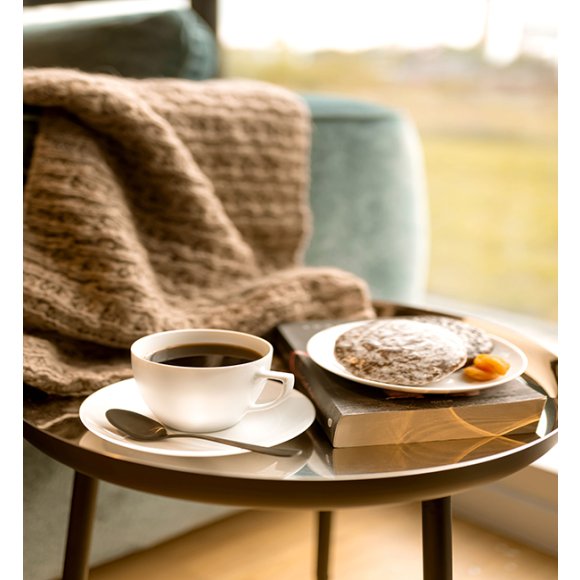 CHODZIEŻ CITY C001 BIAŁY Serwis kawowy 12 el / 6 osób / porcelana