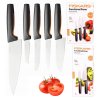 FISKARS FUNCTIONAL FORM 1057556+1057557 Komplet 5 noży kuchennych (3+2) FAVOURITE SET w pudełku / stal nierdzewna