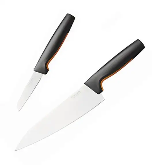 FISKARS FUNCTIONAL FORM 1057559+ 1057557 Komplet 5 noży kuchennych STARTER SET w pudełku / stal nierdzewna