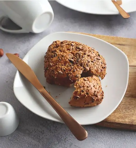 WYPRZEDAŻ! WATERSIDE SIMPLY WHITE Komplet 2 talerzy dla 1 osoby / porcelana