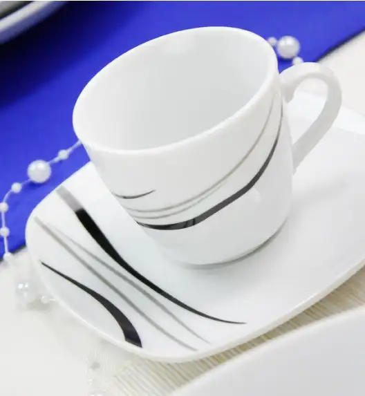 WYPRZEDAŻ! ARZBERG COSMOS Spodek do filiżanki espresso / porcelana