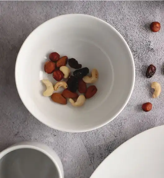 WYPRZEDAŻ! WATERSIDE EVERYDAY WHITE Zestaw 3 elementowy dla 1 osoby / porcelana