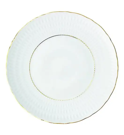 WYPRZEDAŻ! ĆMIELÓW SOFIA 3604 ZŁOTA LINIA Talerz obiadowy / porcelana