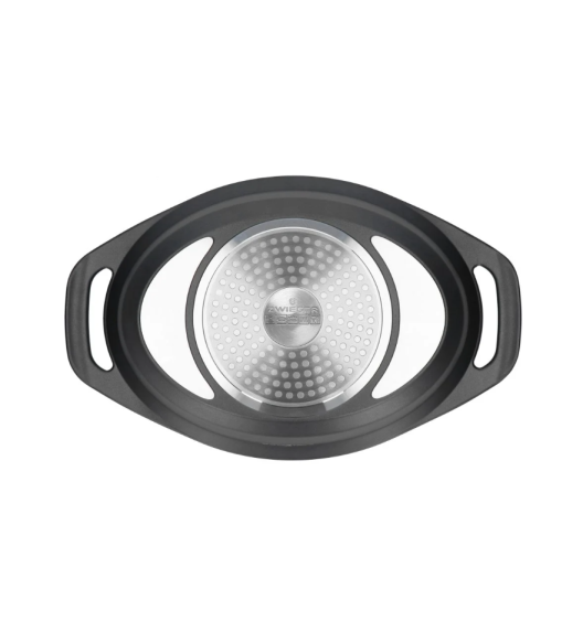 ZWIEGER FORTE Brytfanna 4,4 L z pokrywką 33 x 10 cm / czarna / aluminium