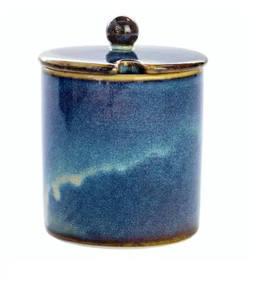 VERLO DEEP BLUE Cukiernica z pokrywką 220 ml / porcelana