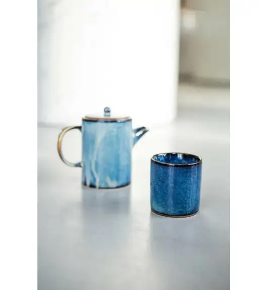 VERLO DEEP BLUE Cukiernica z pokrywką 220 ml / porcelana