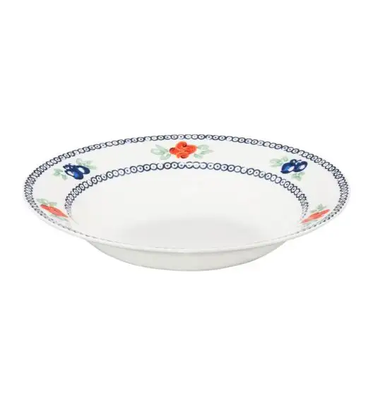 AMBITION KALINA Talerz głęboki do zupy 23 cm / porcelana