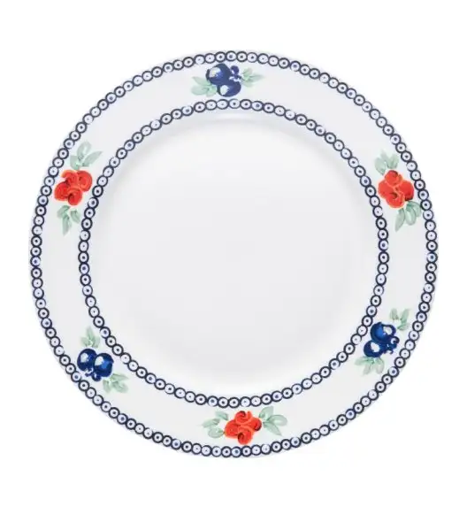 AMBITION KALINA Talerz deserowy 19 cm / porcelana