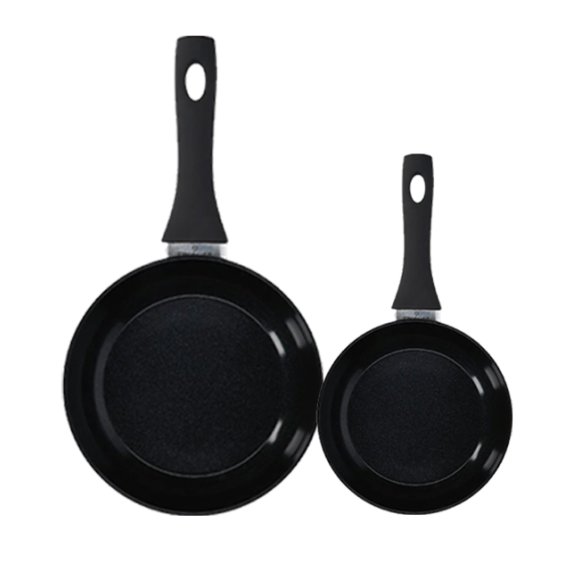 ZWIEGER ROCCA Komplet Patelnia 20, 28 cm | aluminium | powłoka ceramiczna | indukcja