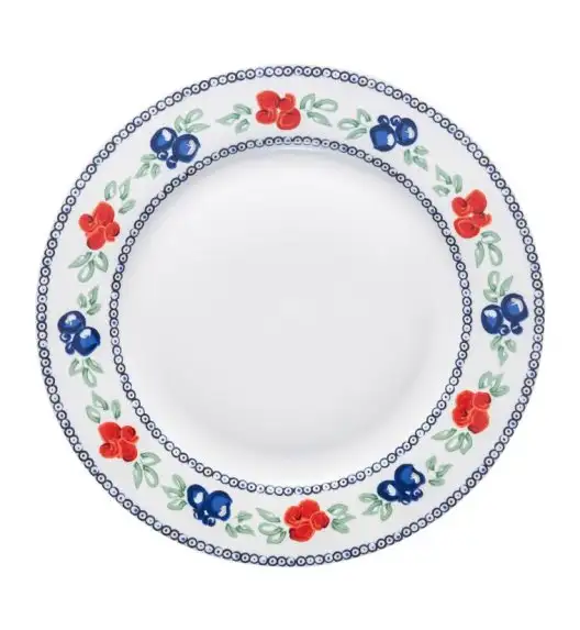 AMBITION KALINA Serwis obiadowy 18 elementów dla 6 osób / porcelana