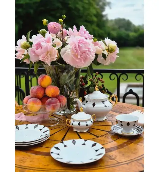 ĆMIELÓW ALASKA G539 DAMA KIER Talerz płytki deserowy 19 cm / porcelana