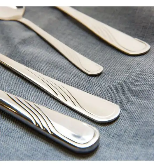 AMBITION NAPOLI Sztućce Komplet 24 el w pudełku / 6 osób / połysk