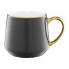 AMBITION ROYAL Kubek 460 ml / grafitowy ze złotym zdobieniem
