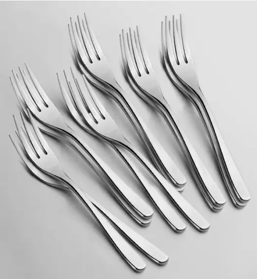 Gerlach Muza Sztućce Komplet 18x widelczyk do ciast LUZ / połysk