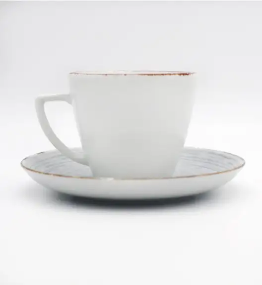 LUBIANA BOSS KERAJET | 101 KJ RAYADO 2 | Komplet filiżanka 350 ml + spodek 17,5 cm | 6 os | 12 el | 9015