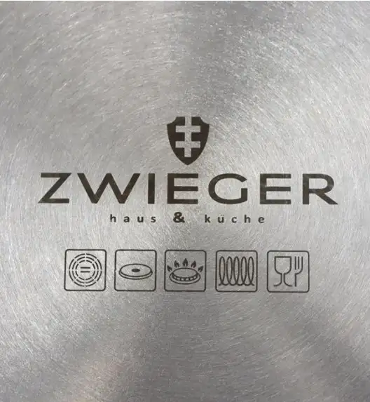 ZWIEGER VESNA Komplet 7 garnków z pokrywkami / GREBLON C3 non-stick / indukcja