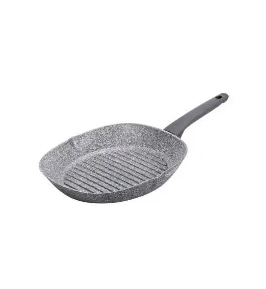 WYPRZEDAŻ! MONETA SINFONIA Patelnia grillowa 28 cm powłoka nieprzywierająca Artech Stone / indukcja