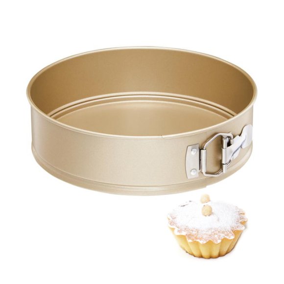 AMBITION ROYAL Tortownica 24 cm / złota / okrągła