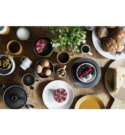 WYPRZEDAŻ! SAGAFORM COFFEE Talerz deserowy 20 cm biały / ceramika