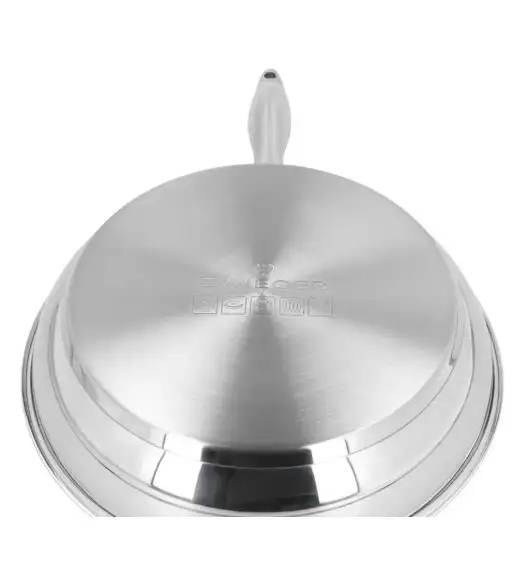 ZWIEGER KLASSIKER II Patelnia stalowa 28 cm / powłoka QUANTANIUM / indukcja