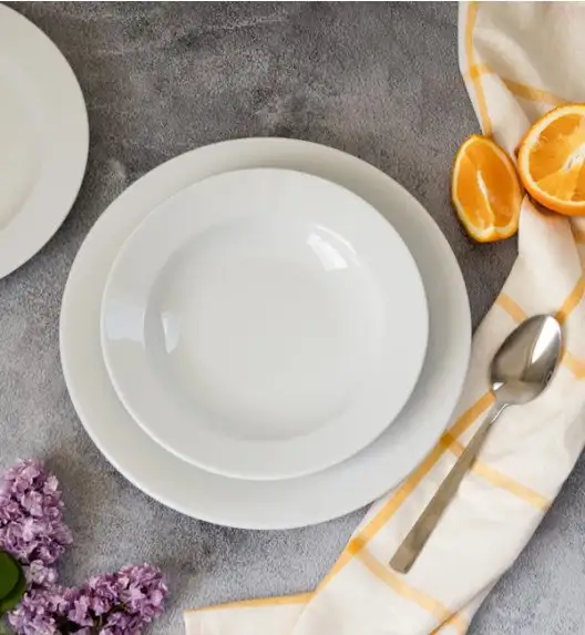 WYPRZEDAŻ! KAHLA K-A |3 15 20| Komplet 12 talerzy dla 3 osób / porcelana