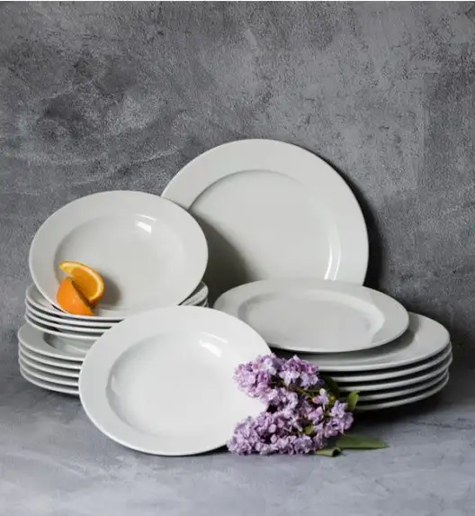 WYPRZEDAŻ! KAHLA K-A |3 15 20| Komplet 4 talerzy dla 2 osób / porcelana