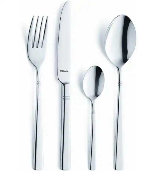 WYPRZEDAŻ! AMEFA PALMON Sztućce UE Komplet 24 el w pudełku / 6 os / połysk