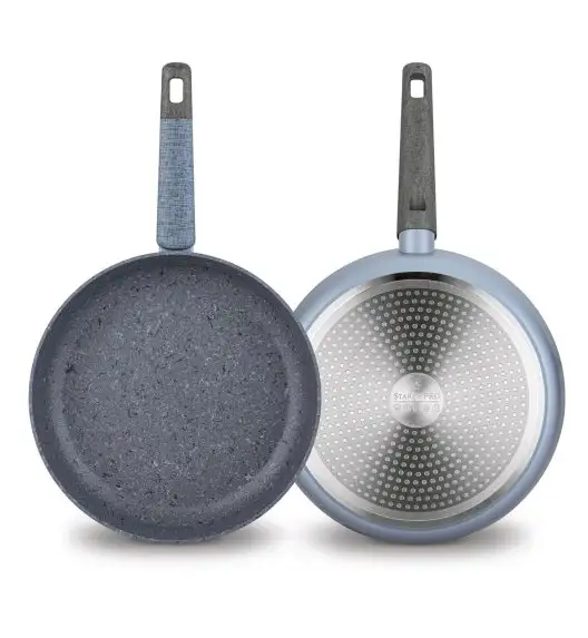 STARKE PRO DOUBLE Zestaw garnków 10 el z pokrywkami / non-stick / indukcja