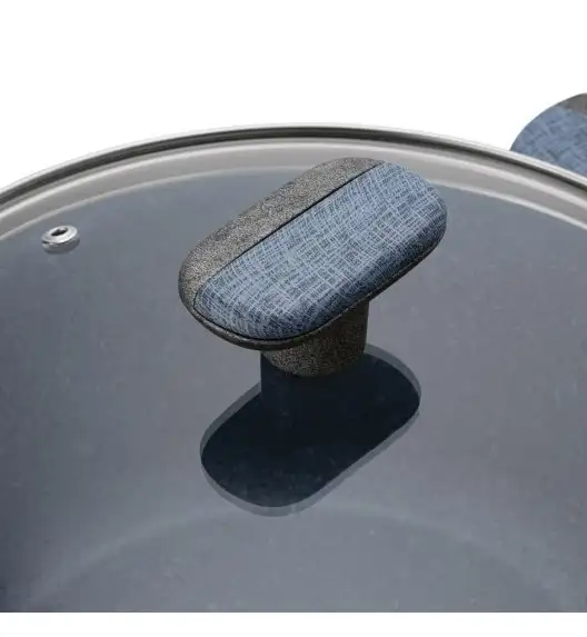 STARKE PRO DOUBLE Zestaw garnków 10 el z pokrywkami / non-stick / indukcja