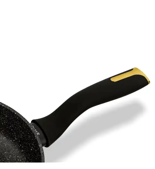 STARKE PRO GOLDEN MARBLE Zestaw garnków 10 el z pokrywkami / non-stick / indukcja