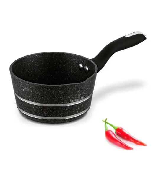 STARKE PRO CELEBRITY MARBLE Rondel 1,4 l / non-stick / indukcja