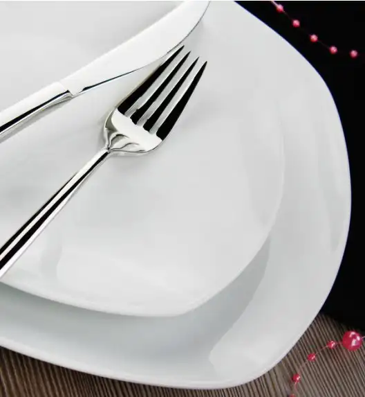 WYPRZEDAŻ! ARZBERG FINO Komplet 9 talerzy dla 3 osób / porcelana